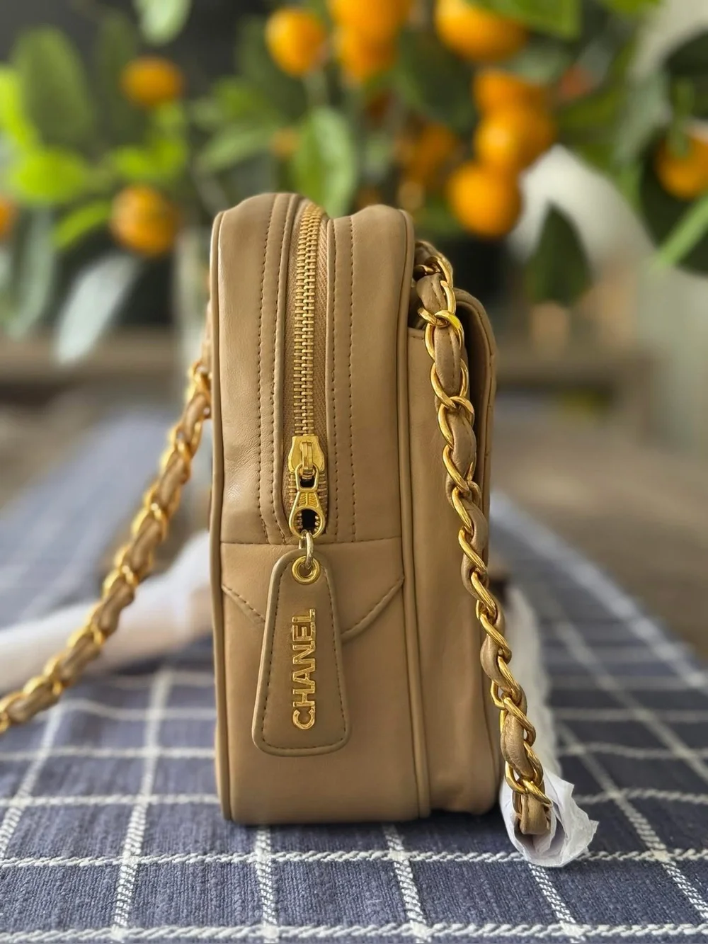 Vintage Chanel camera bag